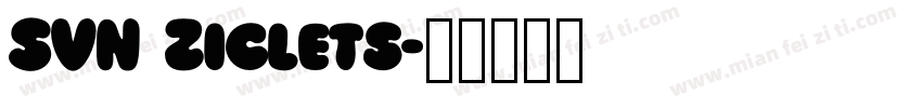 SVN Ziclets字体转换